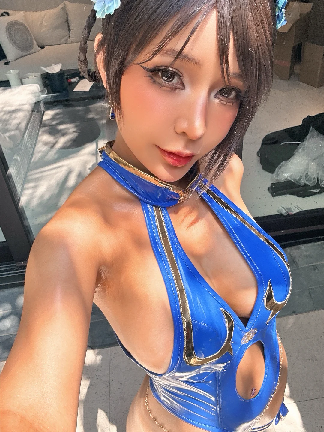 Umeko_J - Chun Li Outfit 4 [98P,8V-1.41GB] tg@simisebaisi 【丝足阁】084.webp